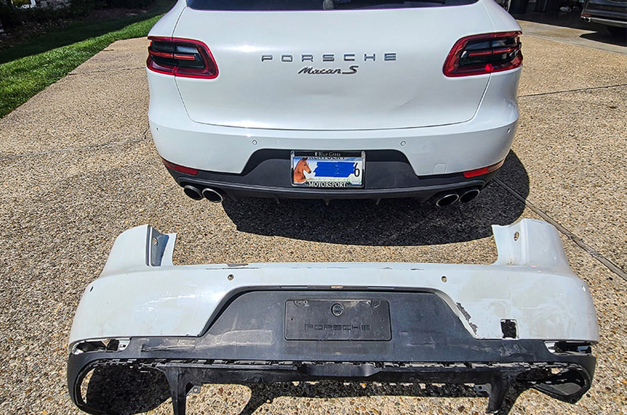 Slash Thousands Off Porsche Macan Rear Bumper Repair With This Kit! - German Auto Body Parts | Gab Parts