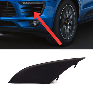 2015 - 2018 Porsche Macan Lower Left Grille Molding Trim Cover Bezel 95B8078771E0 - German Auto Body Parts | Gab Parts
