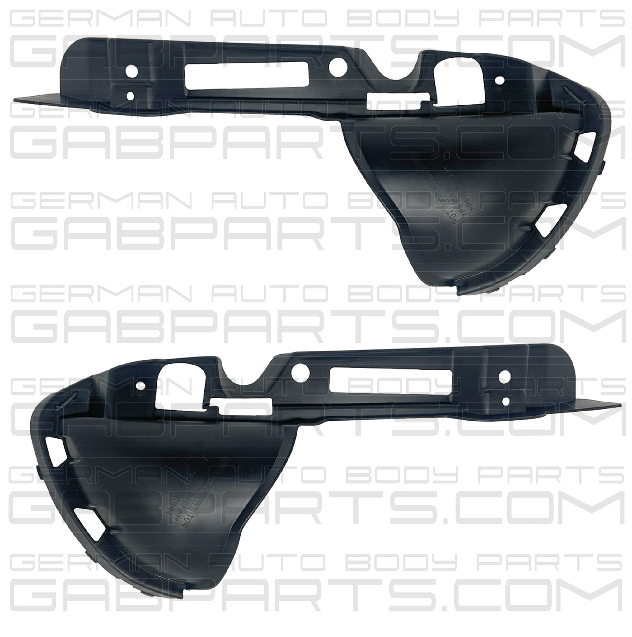 Air Intake Duct Guide Set Porsche Cayenne 2011-2014 958505334109B9 958505334209B - German Auto Body Parts | Gab Parts