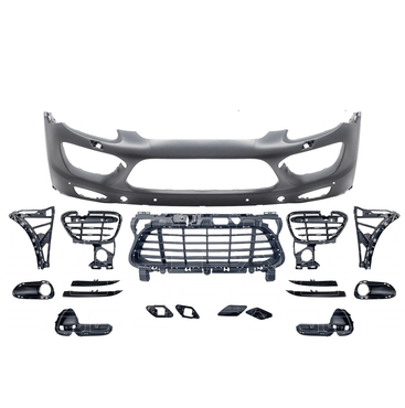 Front Bumper Cover Set Assembly Body Kit Fits Porsche Cayenne GTS TURBO 2011 - 2014 958 92A 95850522160G2L - German Auto Body Parts | Gab Parts