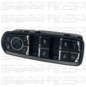 Master Window Switch Front Left Porsche Cayenne Panamera Macan With Lane Assist 15 Pin 7PP959858AEDML - German Auto Body Parts | Gab Parts