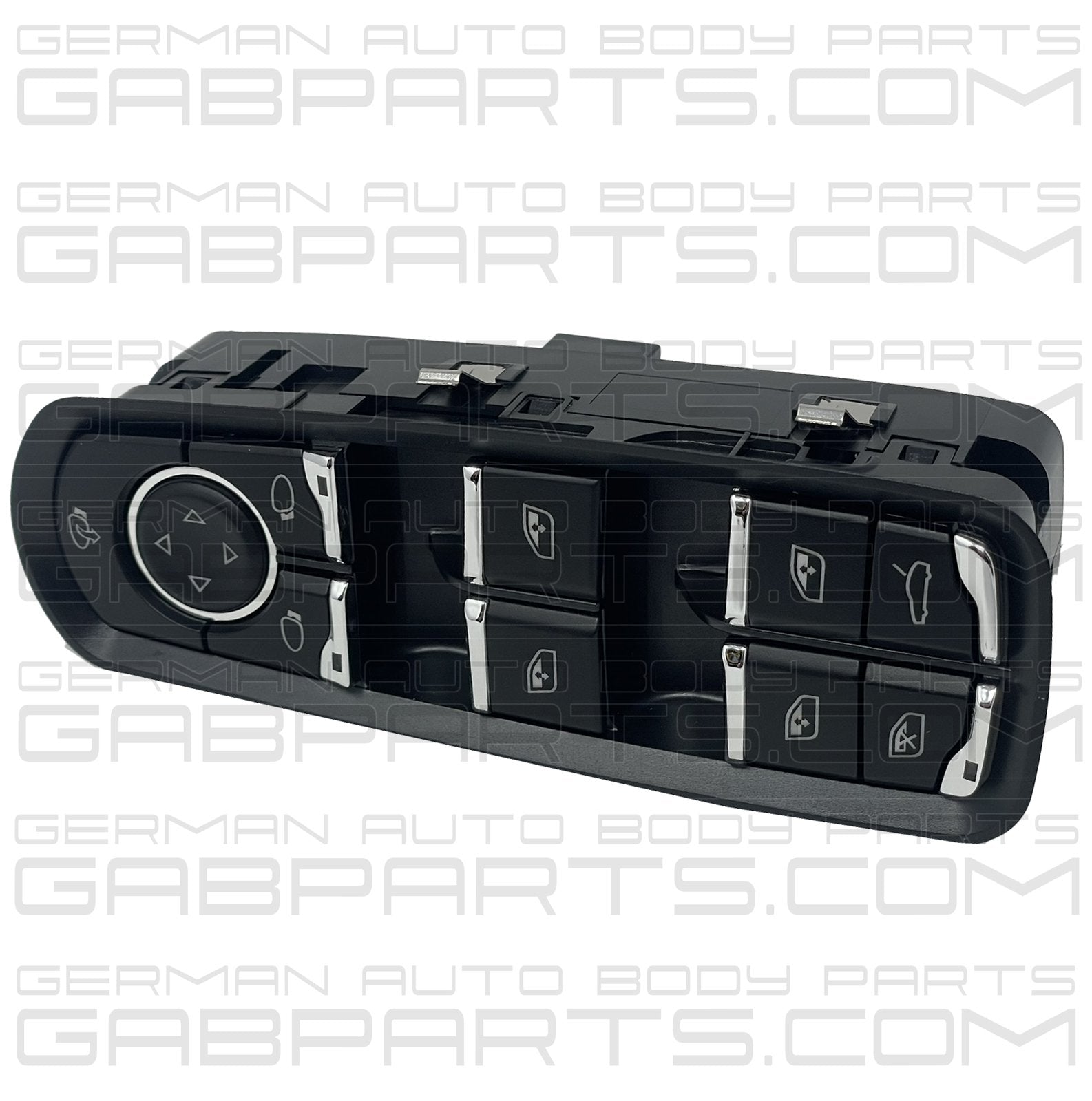 Master Window Switch Front Left Porsche Cayenne Panamera Macan w/o Lane Assist 13 Pin 7PP959858RDML - German Auto Body Parts | Gab Parts