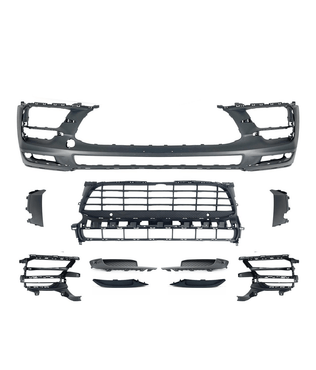 Porsche Macan 2019 - 22 Front Bumper Cover With Grille KIT NO ACC 95B807217KG2X - German Auto Body Parts | Gab Parts