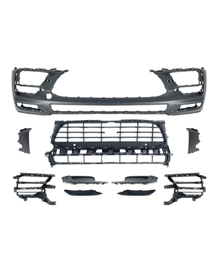 Porsche Macan 2019 - 22 Front Bumper Cover With Grille KIT WITH ACC 95B807217KG2X - German Auto Body Parts | Gab Parts