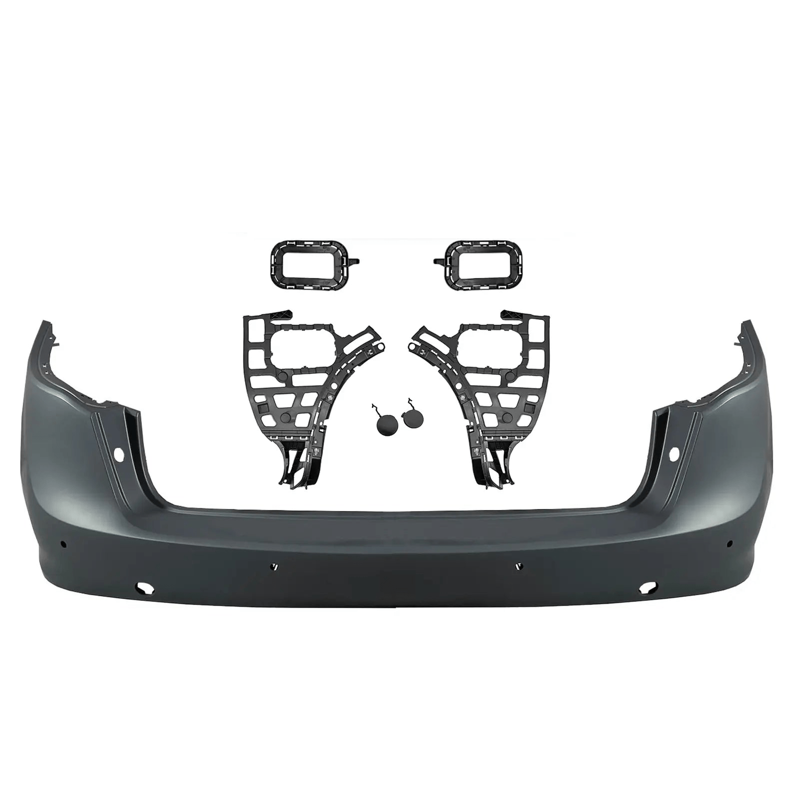 Rear Bumper Cover Fits Porsche Cayenne 2011 - 2014 958 92A 95850541111G2X - German Auto Body Parts | Gab Parts