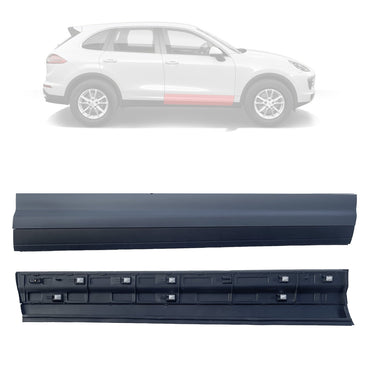 Front Right Lower Door Molding Trim Fits Porsche Cayenne 2011-2018 95855978804G2X - German Auto Body Parts | GabParts