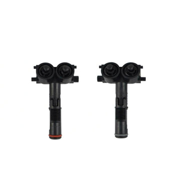 Headlight Washer Spray Nozzle Jet PORSCHE CAYENNE 2011-2018 Left Right Pair 95862816100 95862816200 - German Auto Body Parts