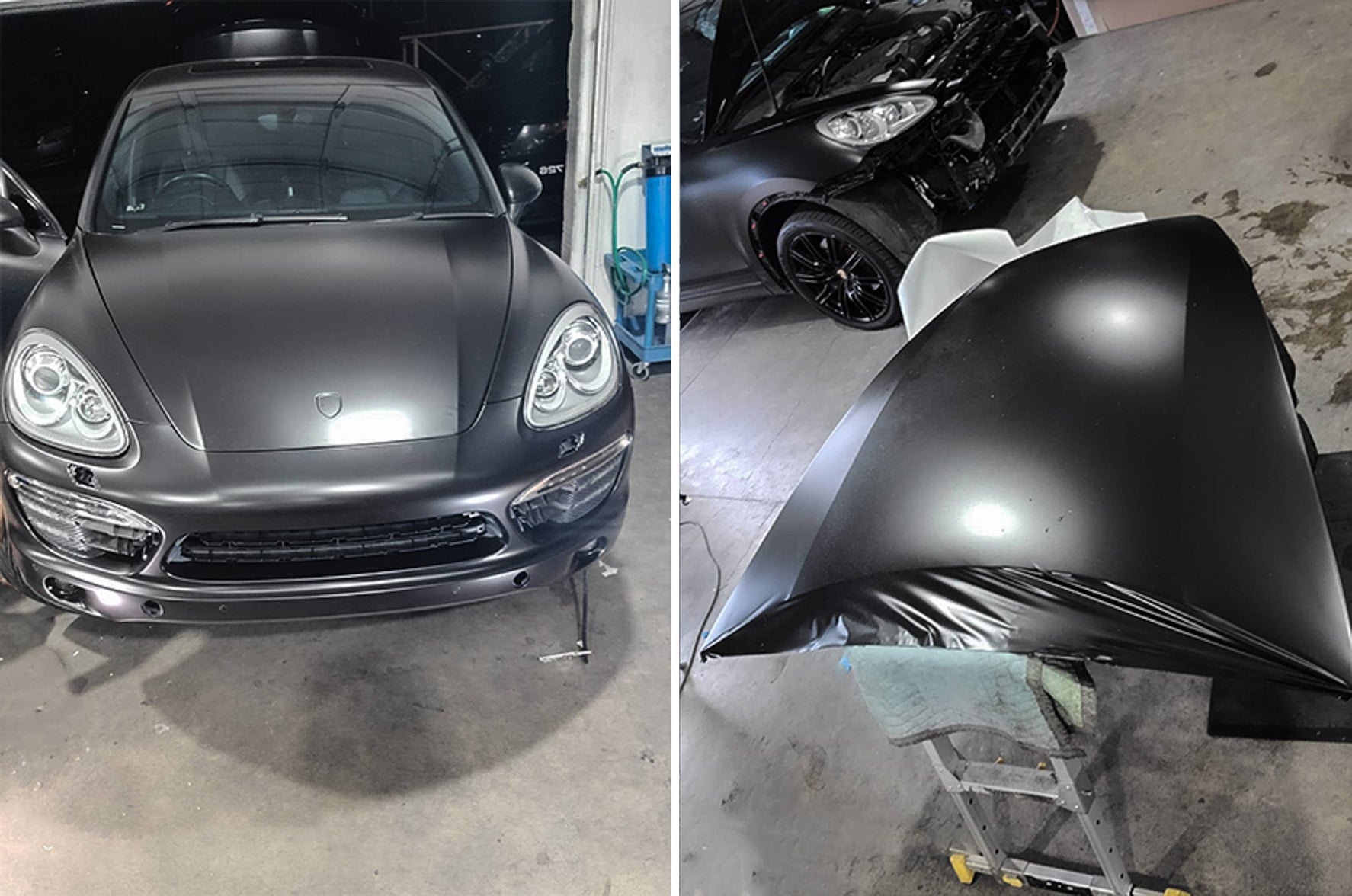 A Seamless Match: Aluminum Front Hood for Your Porsche Cayenne 2011-2014