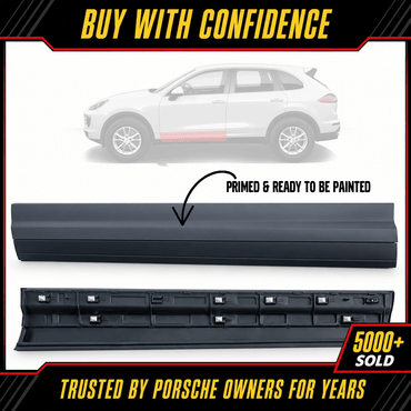 Front Left Lower Door Molding Trim Fits Porsche Cayenne 2011-2018 95855978900G2X - German Auto Body Parts | Gab Parts