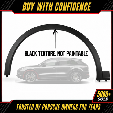 Porsche Cayenne 19-26 Front Left Wheel Arch Molding Fender Flare 9Y0853717JOK1