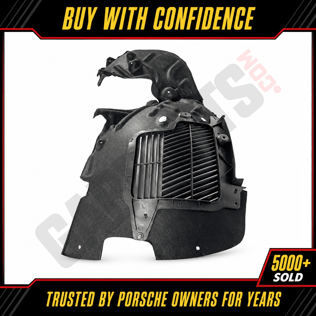 Porsche Cayenne 19-24 Front Left Driver Fender Liner Splash Shield 9Y0810971H - German Auto Body Parts | Gab Parts