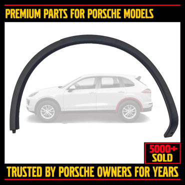 Rear Left Wheel Fender Arch Molding Flare Trim Fits Porsche Cayenne 2011 - 18 958559827209B9 - German Auto Body Parts | Gab Parts