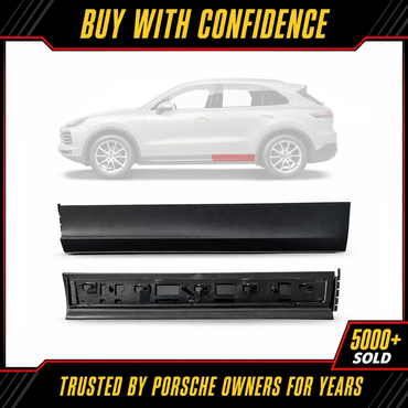 Porsche Cayenne 2018-2026 Rear Left Lower Door Panel Molding Trim 9Y0839095CYOK1