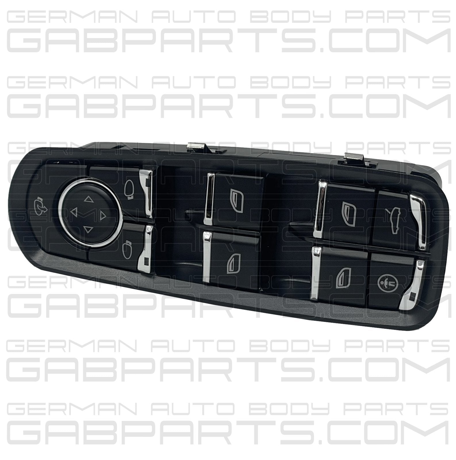 Window Master Switch Front Left Porsche Cayenne Panamera Macan w/o Lane Assist 13 Pin 7PP959858MDML - German Auto Body Parts | Gab Parts