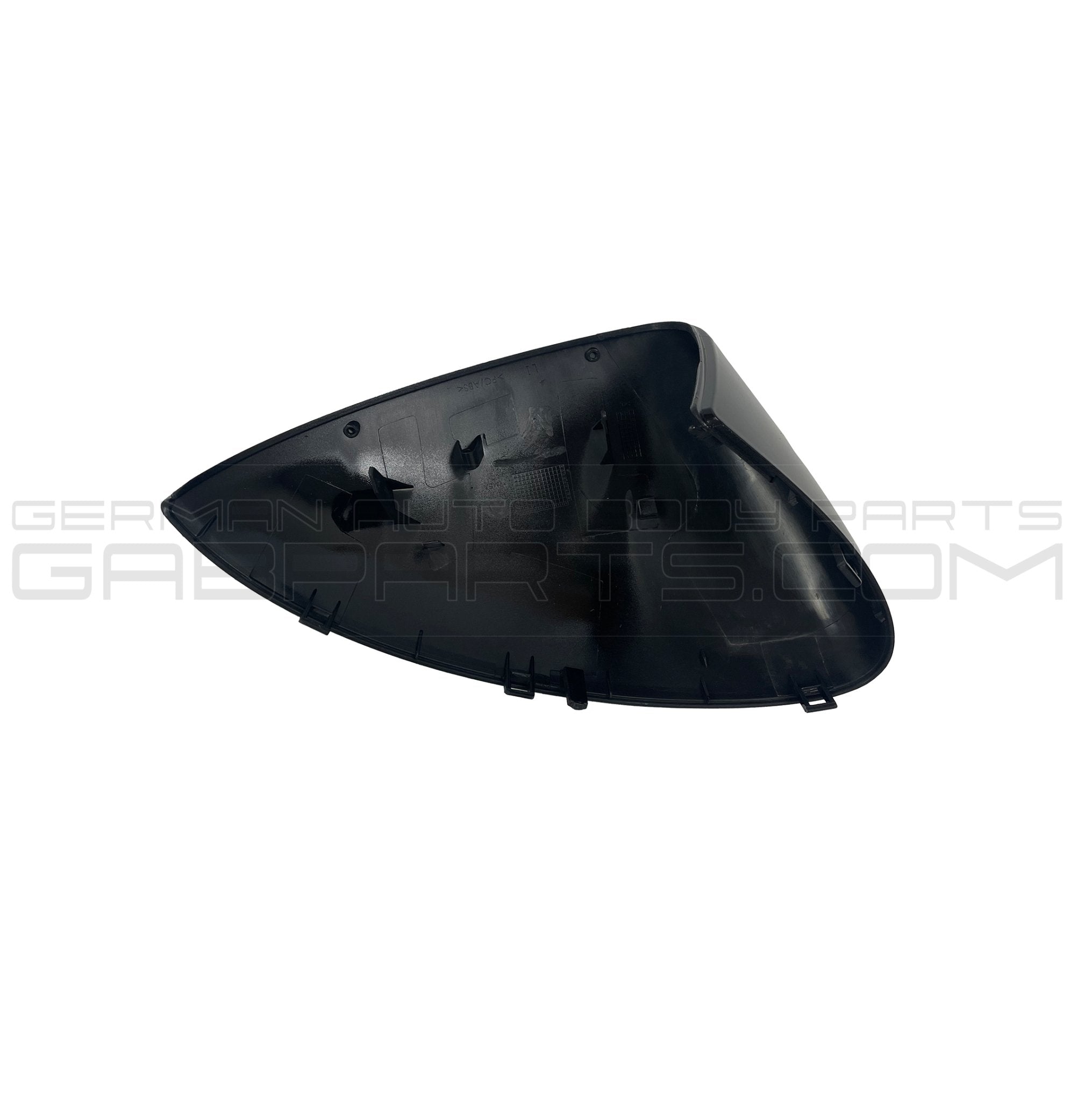 Door Mirror Cover Left Driver Black Painted Fits Porsche Cayenne 2011-2014 92A958-731-537-00-G2X - German Auto Body Parts