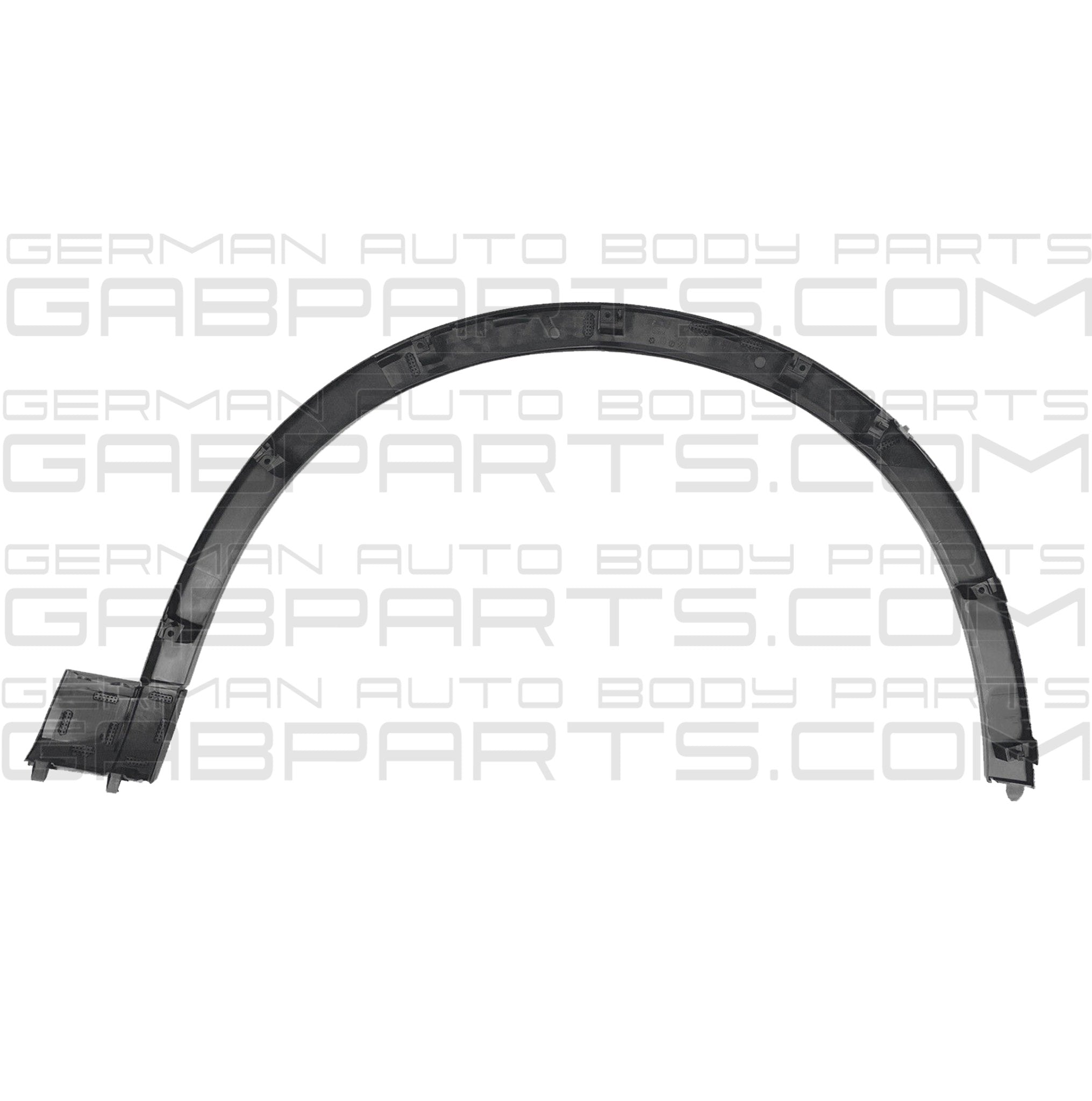 Front Left Wheel Arch Molding Fender Flare Trim Porsche Cayenne 2019-UP Primed 9Y0853717KG2X - GabParts