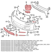 Porsche Panamera 2014 2015 2016 Front Bumper Body Kit 97050591169